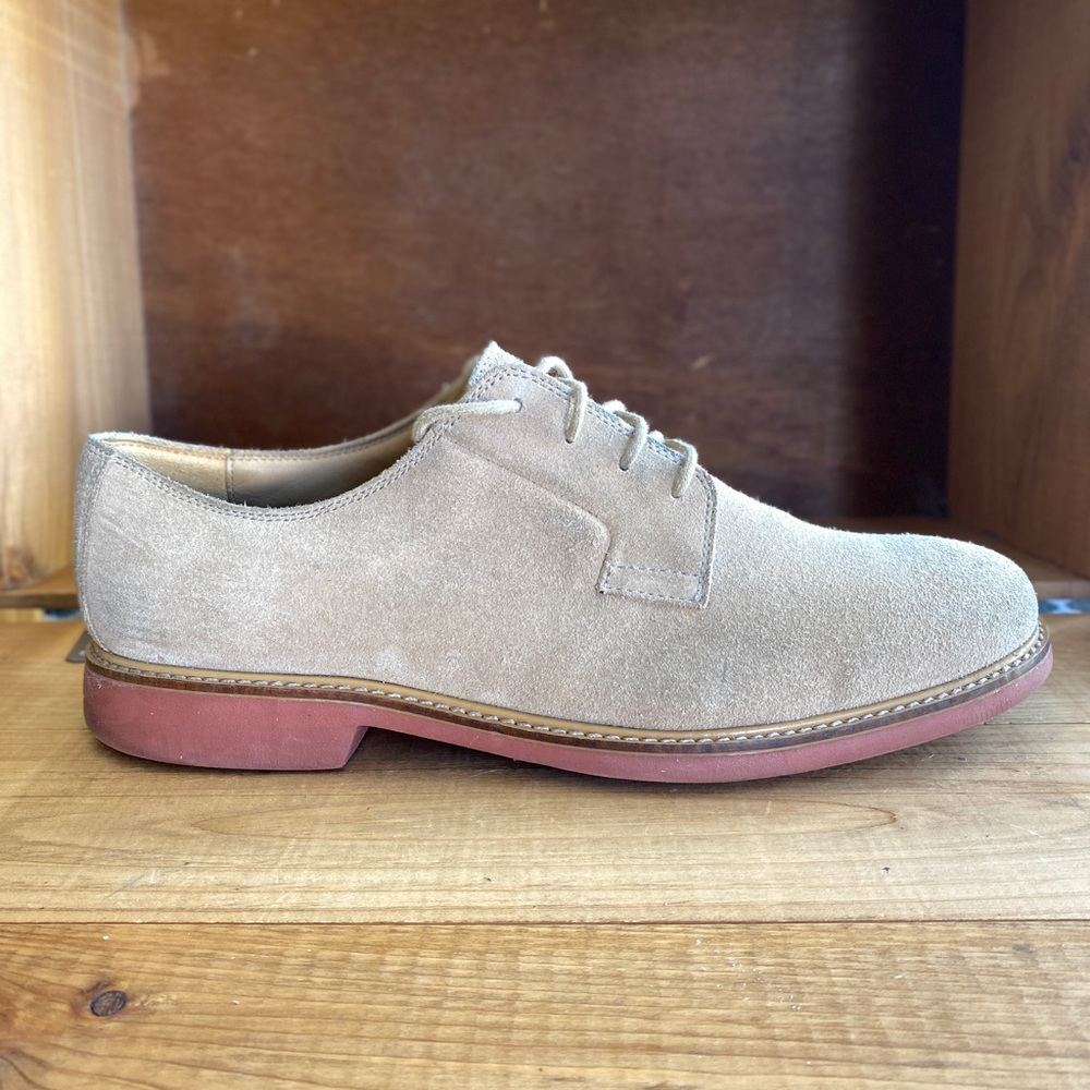 Cole Haan Great Jones Plain Oxford milkshake Suede